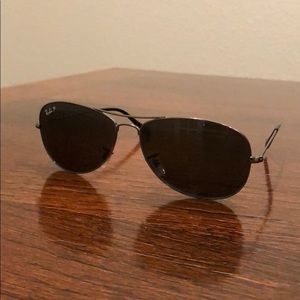 Men’s Rayban Aviator Cockpit sunglasses